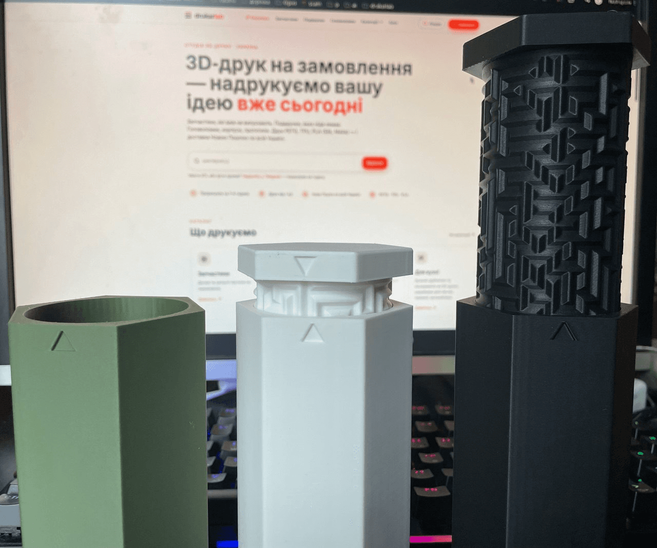 головоломка тубус лабіринт PLA Matte